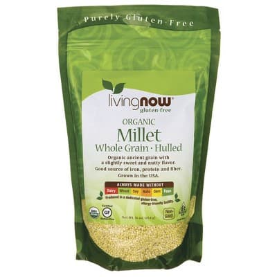 Now Foods Organic Whole Grain Hulled Millet