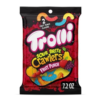Trolli Fruit Punch Sour Brite Crawlers