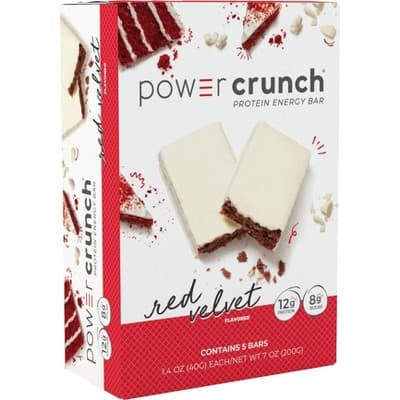 Power Crunch Red Velvet Wafer Protein Energy Bar
