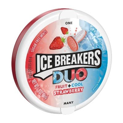 Ice Breakers Duo Fruit + Cool Strawberry Mints