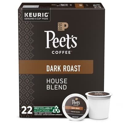 Peet&#39;S House Dark Roast Coffee - Keurig K-Cup