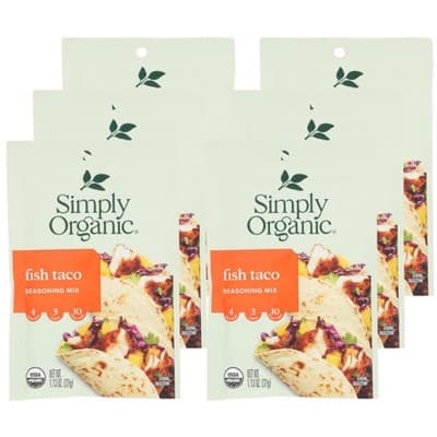 Simply Organic Fish Taco Seasoning Mix