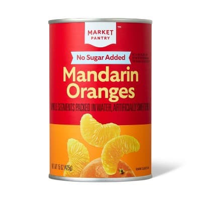 No Sugar Added Mandarin Oranges - Market Pantry&#8482;