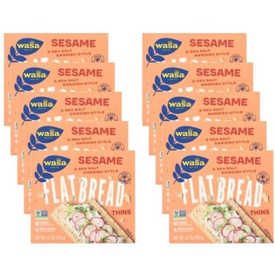 Wasa Sesame & Sea Salt Flatbread Thins