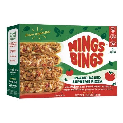 Mingsbings  Plant Based Supreme Pizza