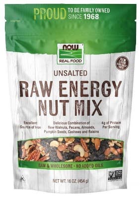 Now Foods Raw Energy Nut Mix Unsalted  