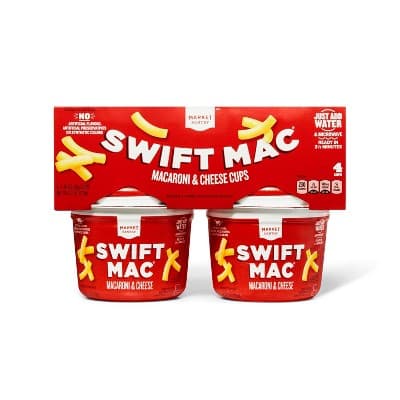 Swift Macaroni &#38; Cheese Microwavable Cups - Market Pantry&#8482;