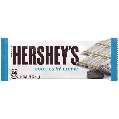 Is it Low Iodine? Hershey's Cookies 'n' Creme Candy Bar