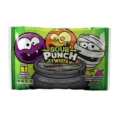 Sour Punch Twists Halloween Candy