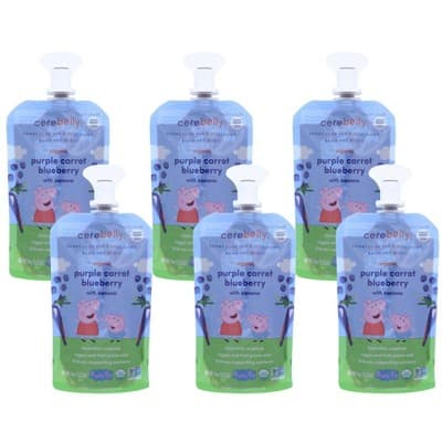 Cerebelly Organic Purple Carrot Blueberry Puree