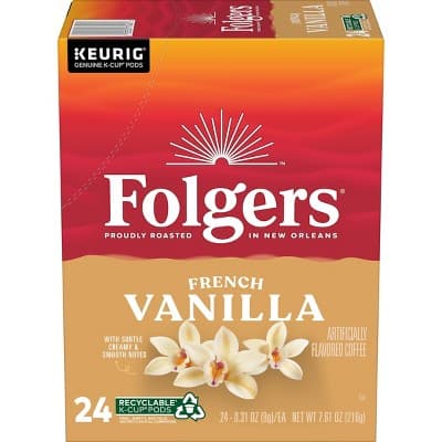 Folgers Vanilla Biscotti Medium Roast Coffee