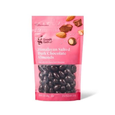 Good & Gather Himalayan Salted Dark Chocolate Almonds