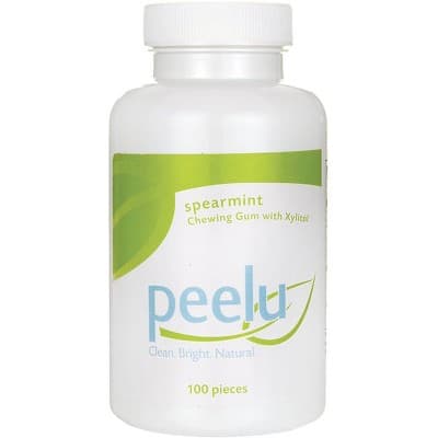 Peelu Spearmint Chewing Gum With Xylitol