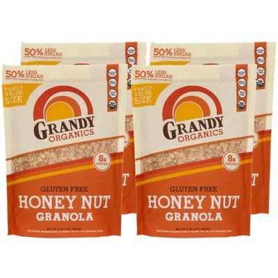 Grandy Organics Gluten Free Honey Nut Granola
