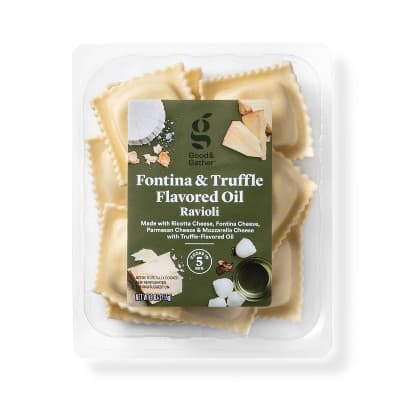 Fontina &#38; Truffle Flavored Oil Ravioli - Good &#38; Gather&#8482;