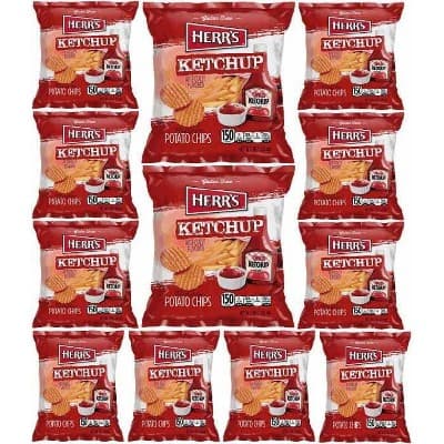 Herrs Cheese Curls, Deep Dish Pizza Flavored