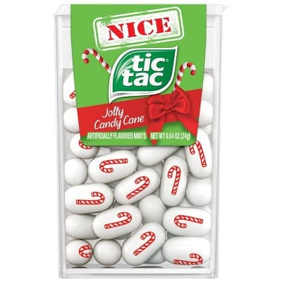 Tic Tac Holiday Candy Cane Mints