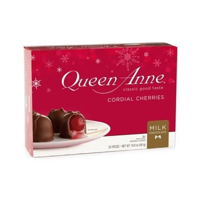 Queen Anne Holiday Milk Chocolate Cordial Cherries