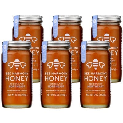 Bee Harmony Regional Raw Northeast Wildflower Honey