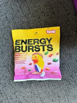 Tandy Energy Bursts Zesty Fruit Blast Gummy Supplement