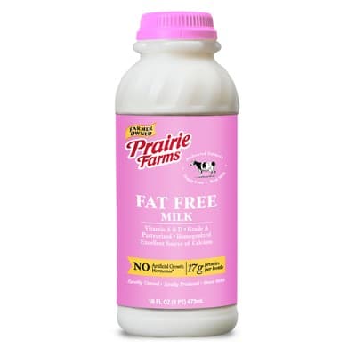 Prairie Farms Skim Milk Uht