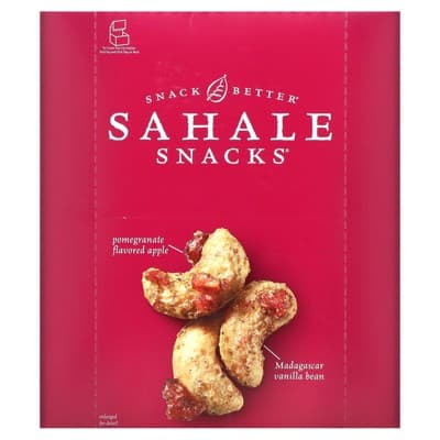 Sahale Snacks Glazed Mix, Pomegranate Vanilla Flavored Cashews