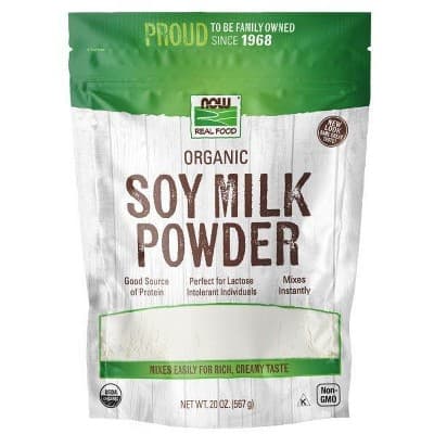 Now Foods Organic Soy Milk Powder  - Powder