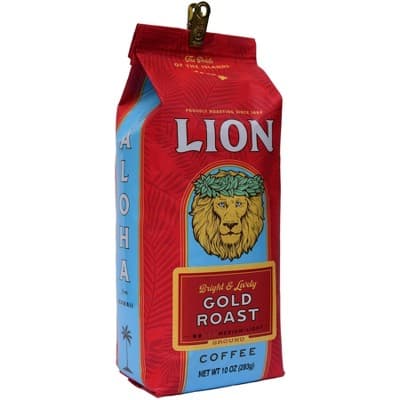 Lion Coffee Lion Gold Medium Roast Ground Coffee