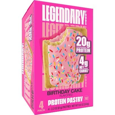 Legendary Foods Protein Pastries Birthday Cake