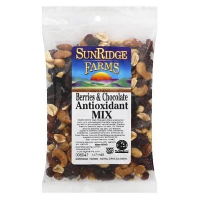 Sunridge Farms Berries And Chocolate Antioxidant Mix
