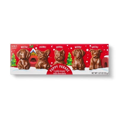 M&#38;S Milk Chocolate Puppy Parade