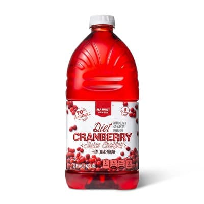 Diet Cranberry Juice Cocktail - Oz Bottle - Market Pantry&#8482;