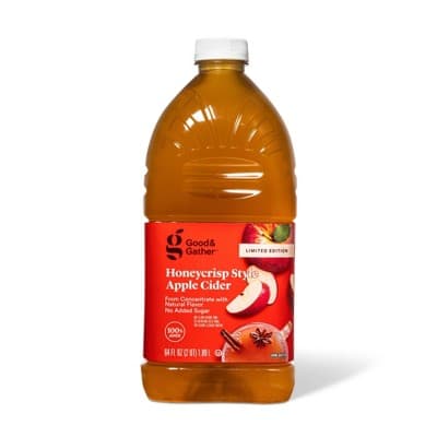 Honey Crisp Apple Cider - Oz Bottle - Good & Gather
