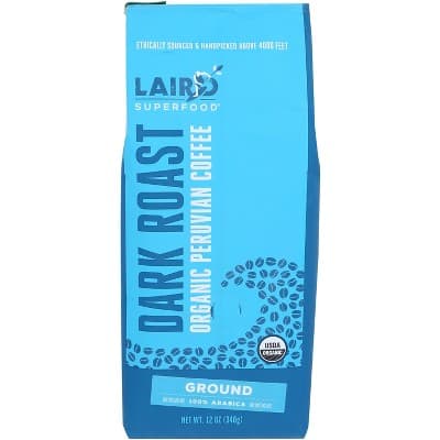Laird Superfood Coffee Ground Dark Roast