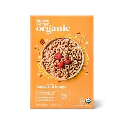 Organic Honey Nut Hoops - Good &#38; Gather&#8482;