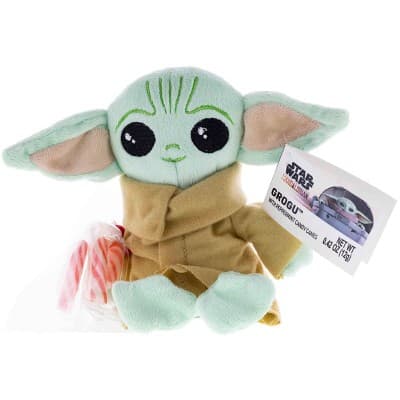 Star Wars Mandalorian Grogu Christmas Plush With Candy