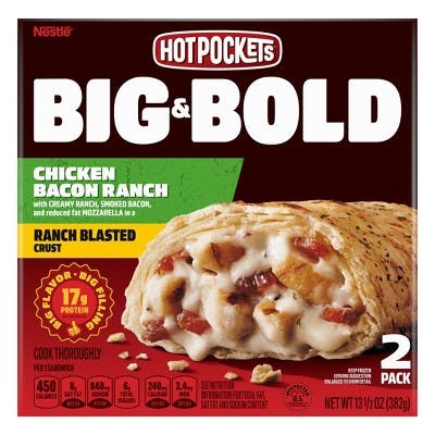 Hot Pockets Snack - Big & Bold Chicken Bacon Ranch