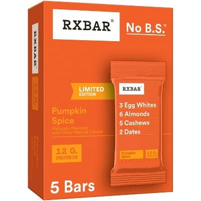 Rxbar Pumpkin Spice Protein Bars