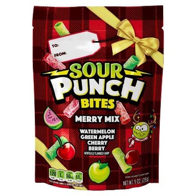 Sour Punch Bites Merry Mix