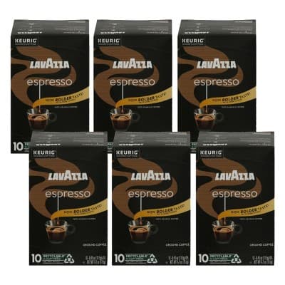 Lavazza Espresso Arabica Ground Coffee K-Cup Pods