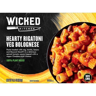 Wicked Kitchen  Hearty Rigatoni Veg Bolognese
