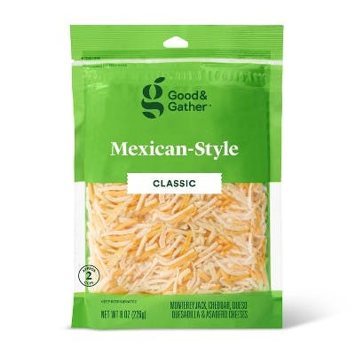 Is it Alpha Gal friendly? Shredded Mexican-style Cheese - Good & Gather™