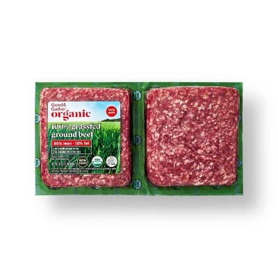 Organic 100% Grassfed Ground Beef Twin Pack - Good &#38; Gather&#8482;