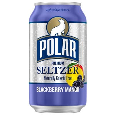 Polar Blackberry Mango Seltzer Water