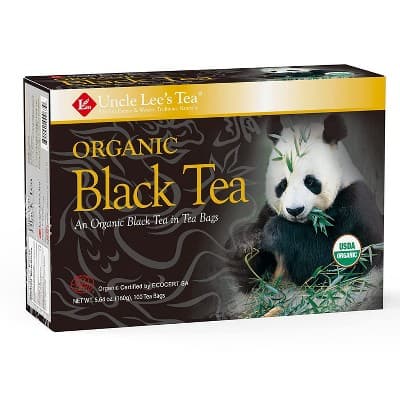 Uncle Lee Tea'S Organic Black Tea - Full-Bodied, Robust, And Authentic Tea Grown In China, Individually Wrapped