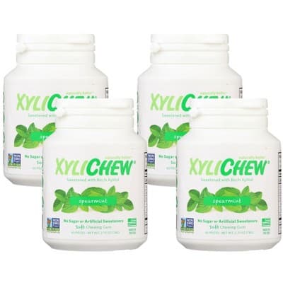 Xylichew Non-Gmo Soft Chewing Gum Spearmint