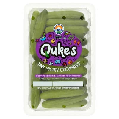 Sunset Qukes Cucumbers Teeny Tiny