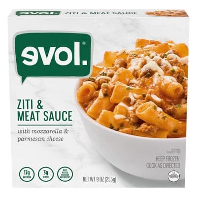 Evol  Ziti &#38; Meat Sauce Pasta Bowl