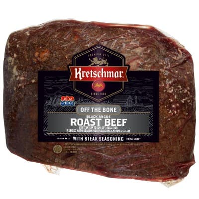 Kretschmar Off The Bone Black Angus Roast Beef - Deli Fresh Sliced - Price Per