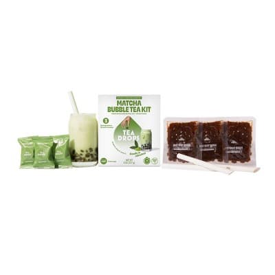 Tea Drops Instant Matcha Boba Kit